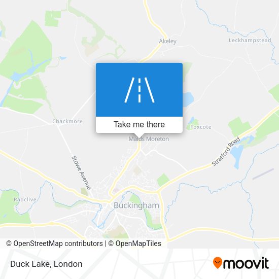 Duck Lake map