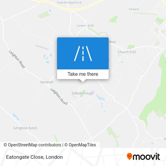 Eatongate Close map