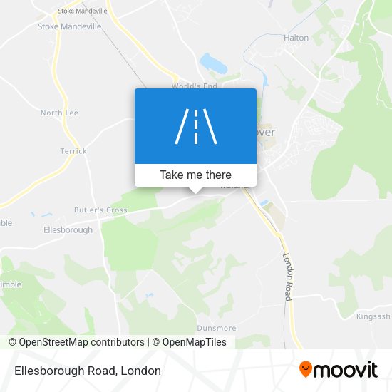 Ellesborough Road map
