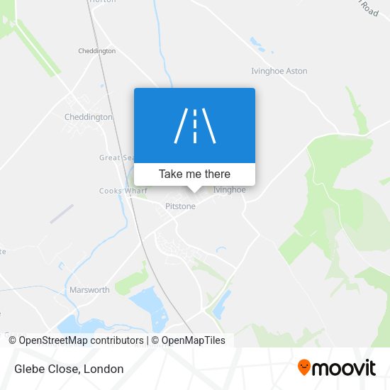 Glebe Close map