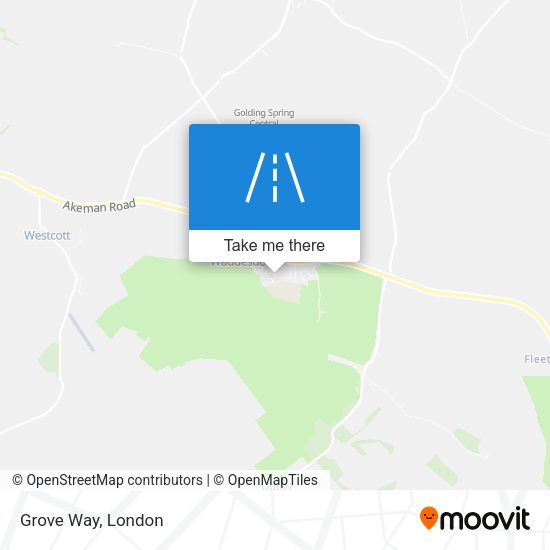 Grove Way map
