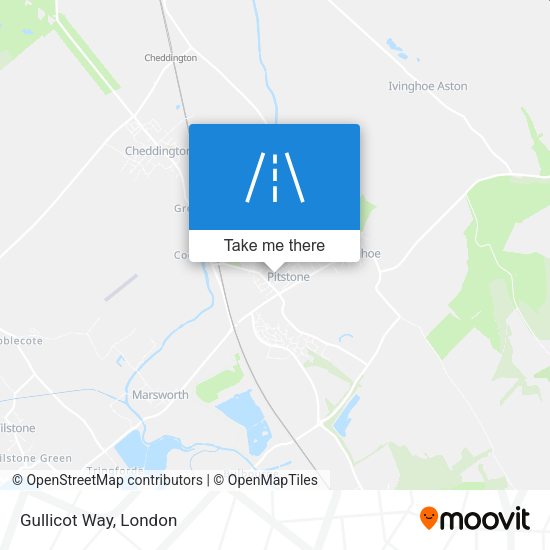 Gullicot Way map