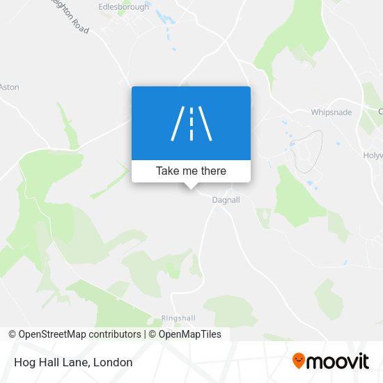 Hog Hall Lane map