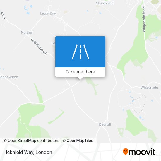Icknield Way map