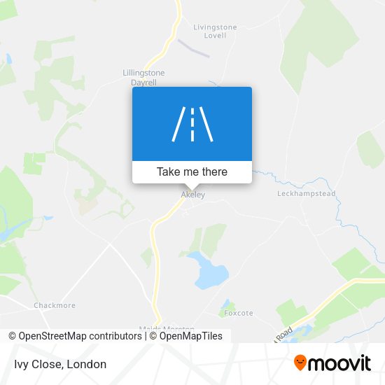 Ivy Close map