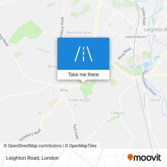 Leighton Road map