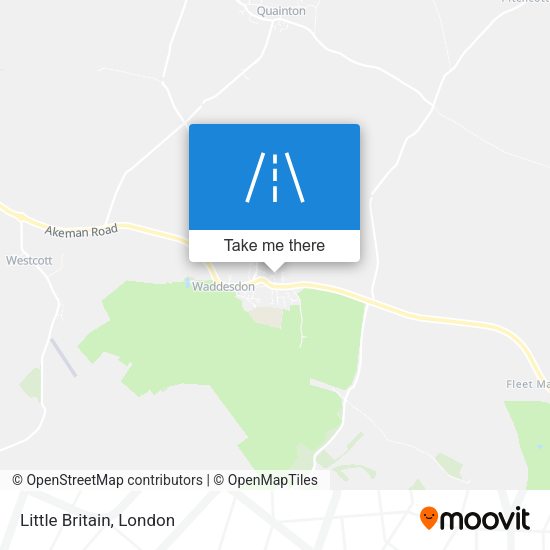 Little Britain map