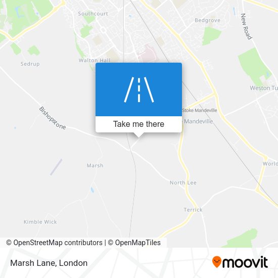 Marsh Lane map