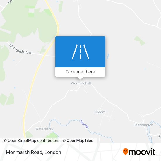 Menmarsh Road map