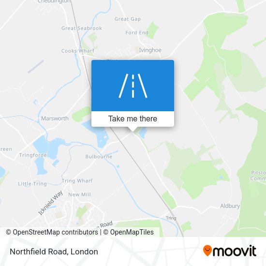 Northfield Road map
