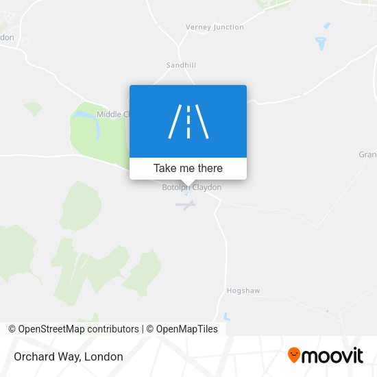 Orchard Way map