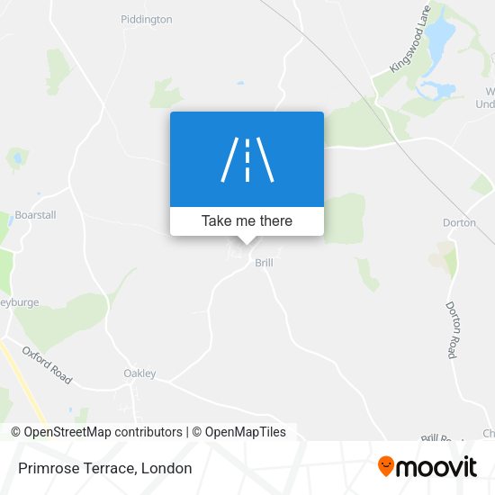 Primrose Terrace map