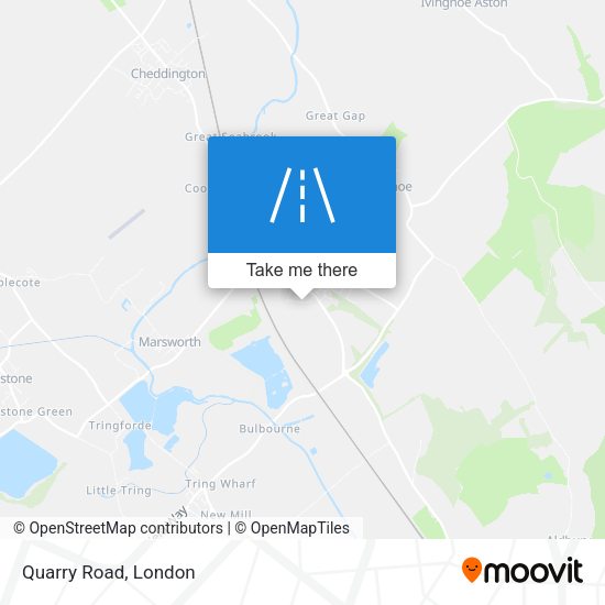 Quarry Road map