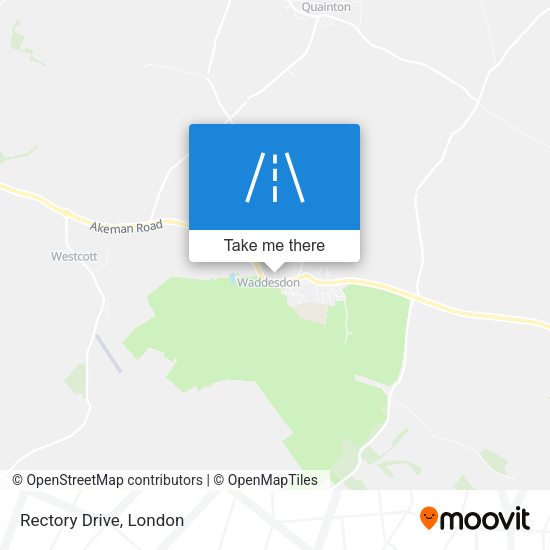 Rectory Drive map