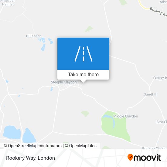 Rookery Way map