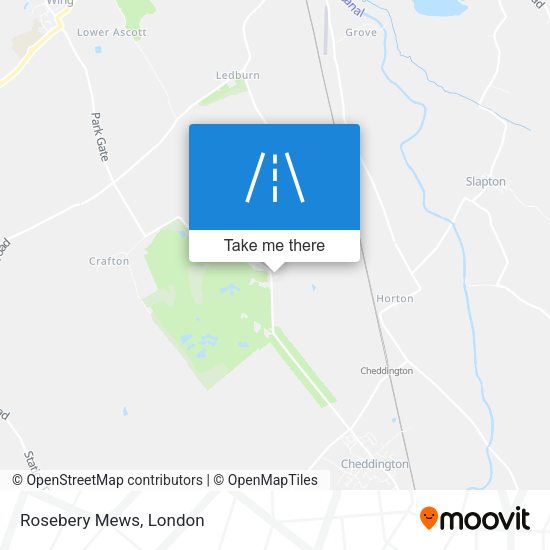 Rosebery Mews map
