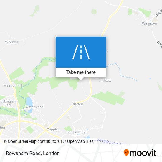 Rowsham Road map