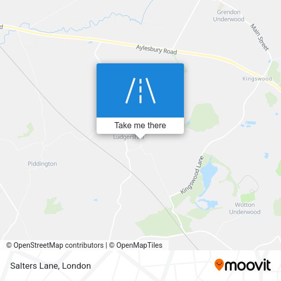 Salters Lane map