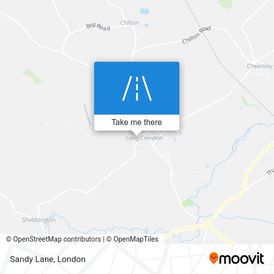 Sandy Lane map