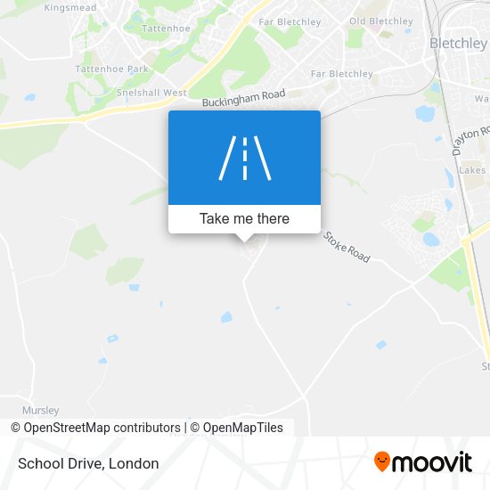 School Drive map