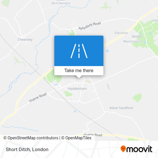 Short Ditch map