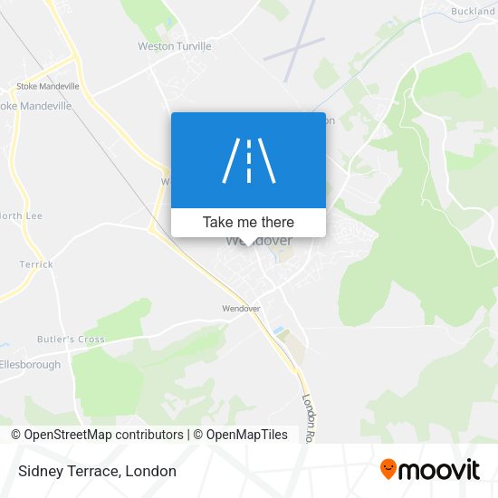 Sidney Terrace map