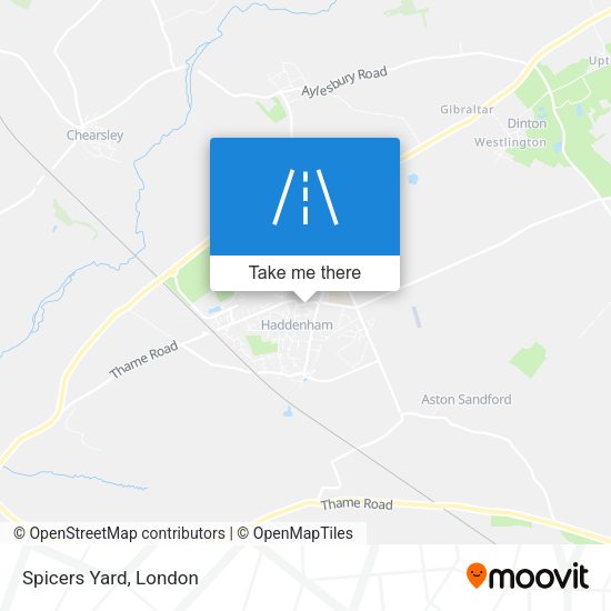 Spicers Yard map
