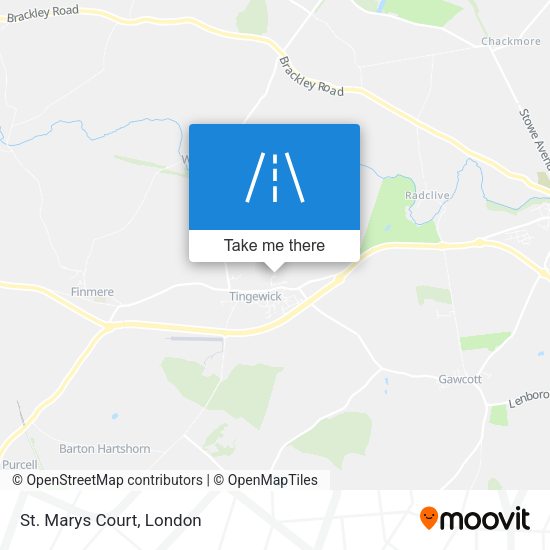 St. Marys Court map