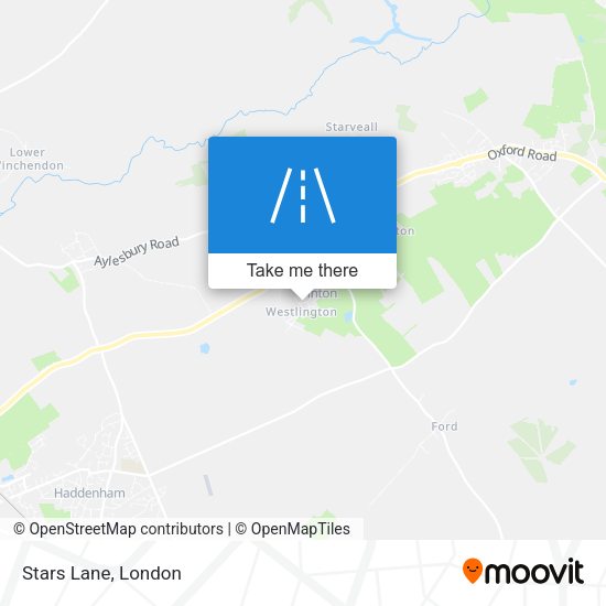 Stars Lane map