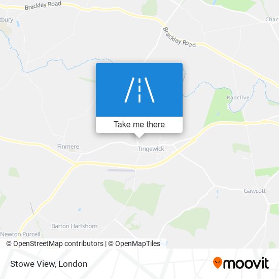 Stowe View map