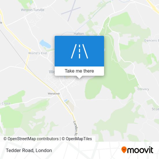 Tedder Road map