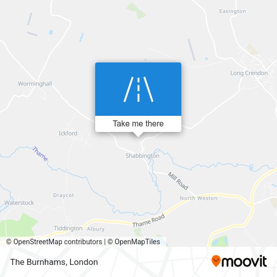 The Burnhams map