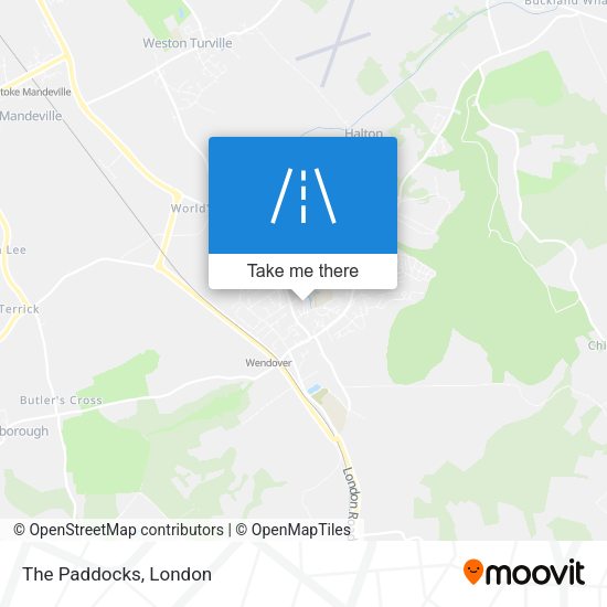 The Paddocks map