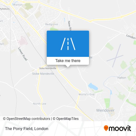 The Pony Field map