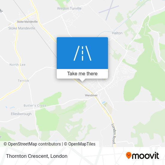 Thornton Crescent map