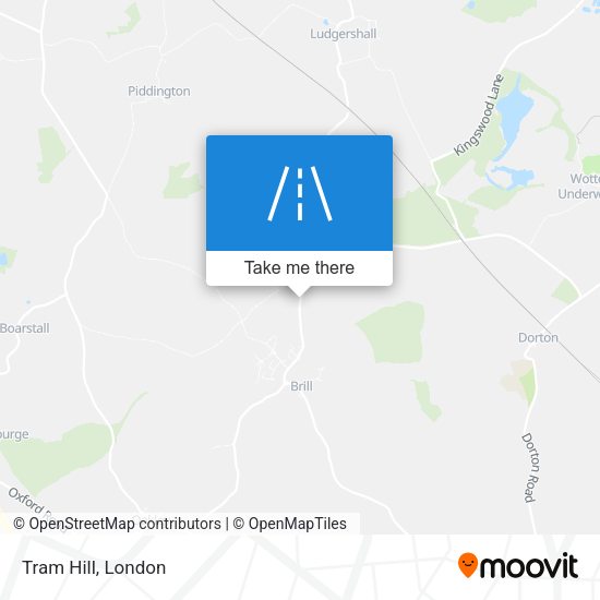 Tram Hill map