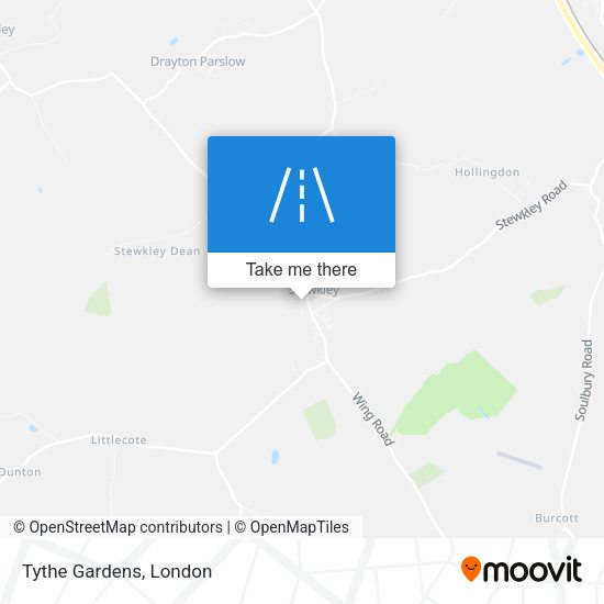 Tythe Gardens map