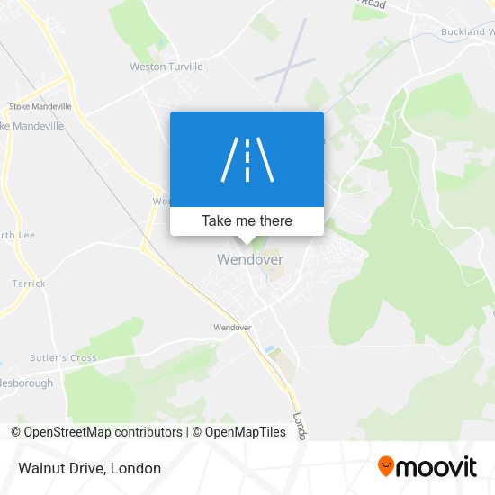 Walnut Drive map