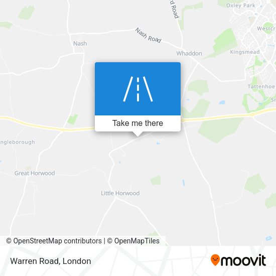 Warren Road map