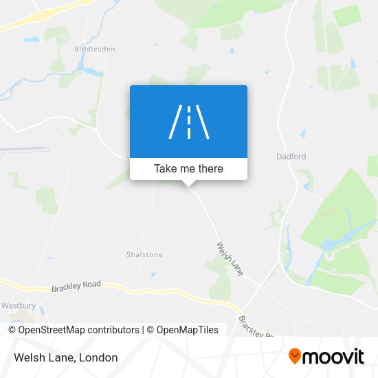 Welsh Lane map