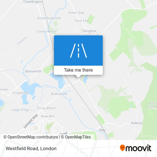 Westfield Road map