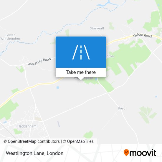Westlington Lane map