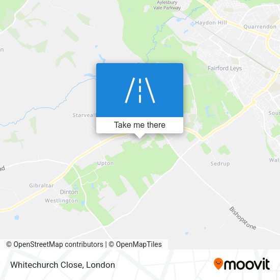 Whitechurch Close map