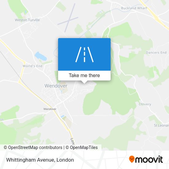 Whittingham Avenue map