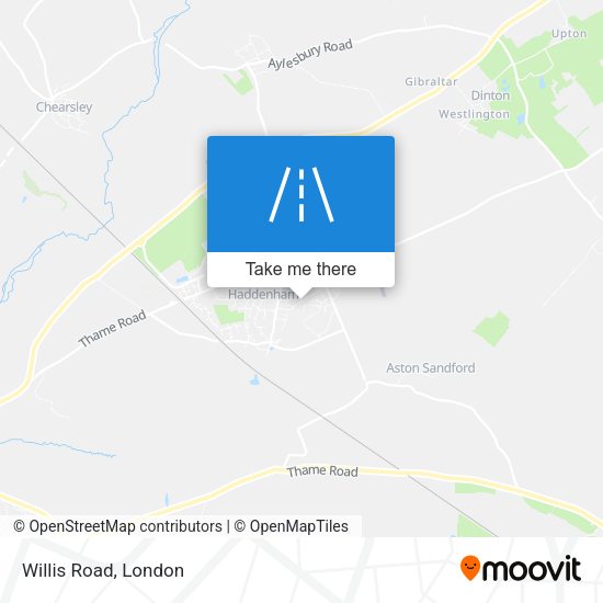 Willis Road map