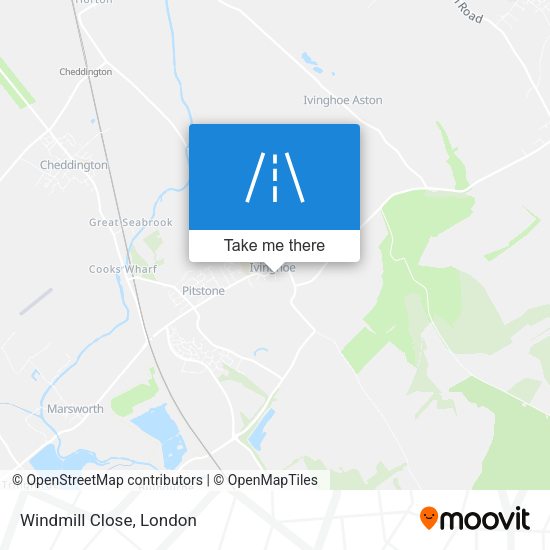 Windmill Close map