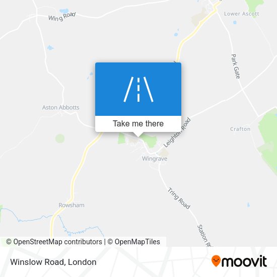 Winslow Road map