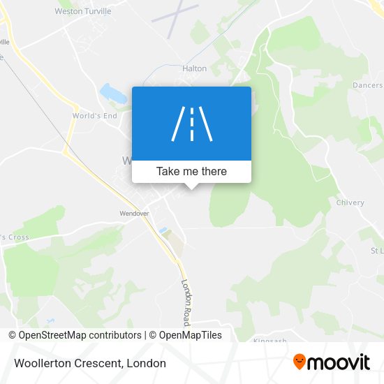 Woollerton Crescent map