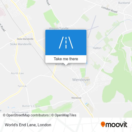 World's End Lane map
