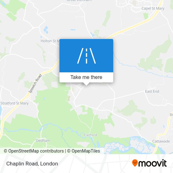 Chaplin Road map